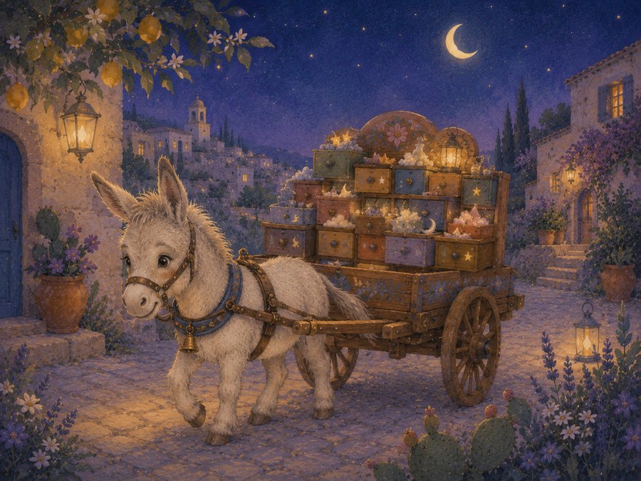 Illustration for The Cart of Tidy Dreams