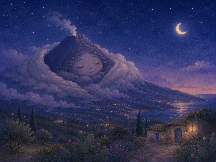 Illustration for The Mountain’s Wool Blanket