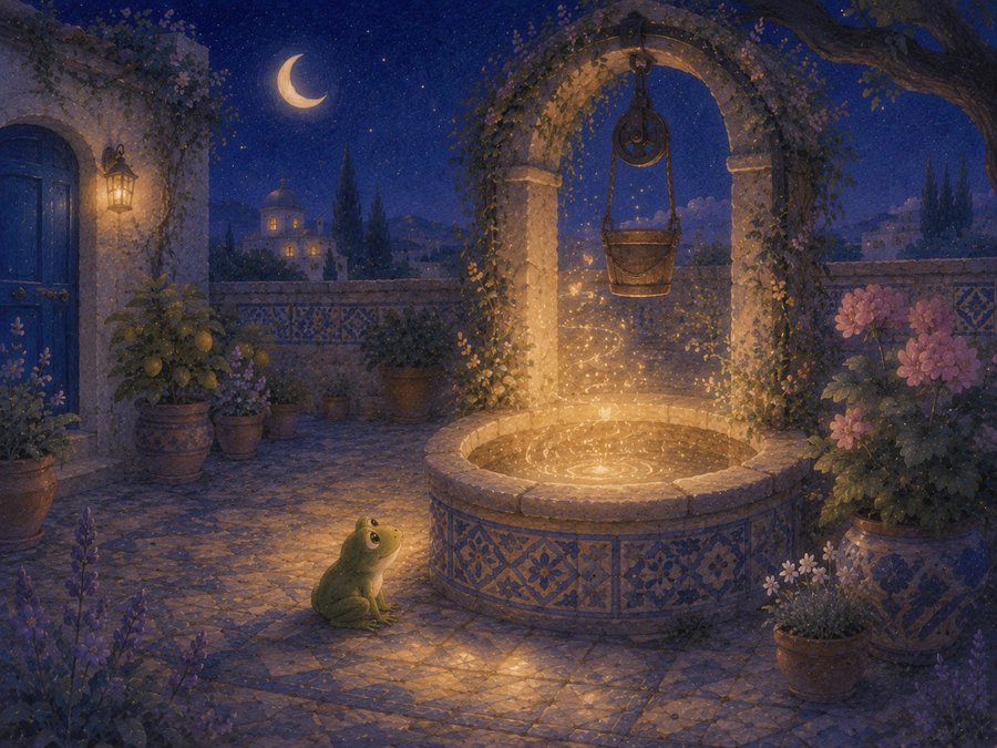 Illustration for The Well That Spoke Softly