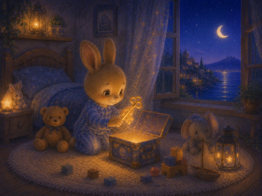 Illustration for The Golden Key to the Nap
