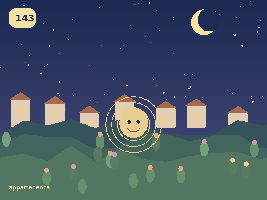 Illustration for The Moon That Learned the Children’s Names