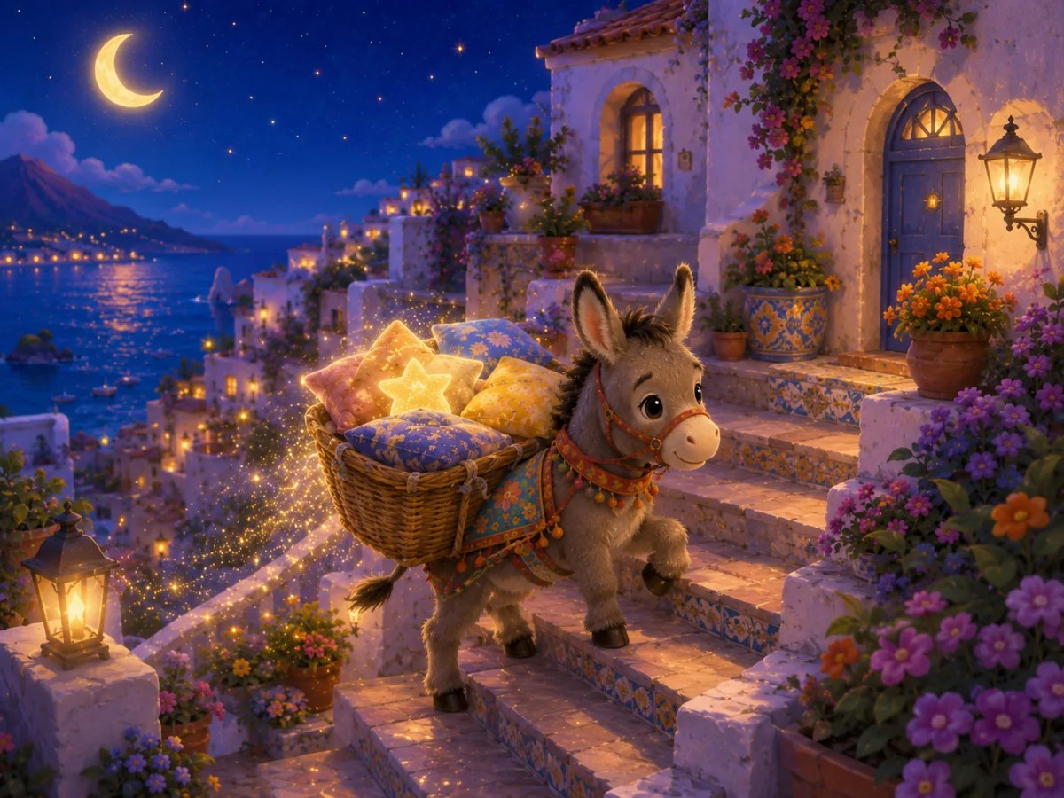 Illustrazione per Lillo e i cuscini di luna