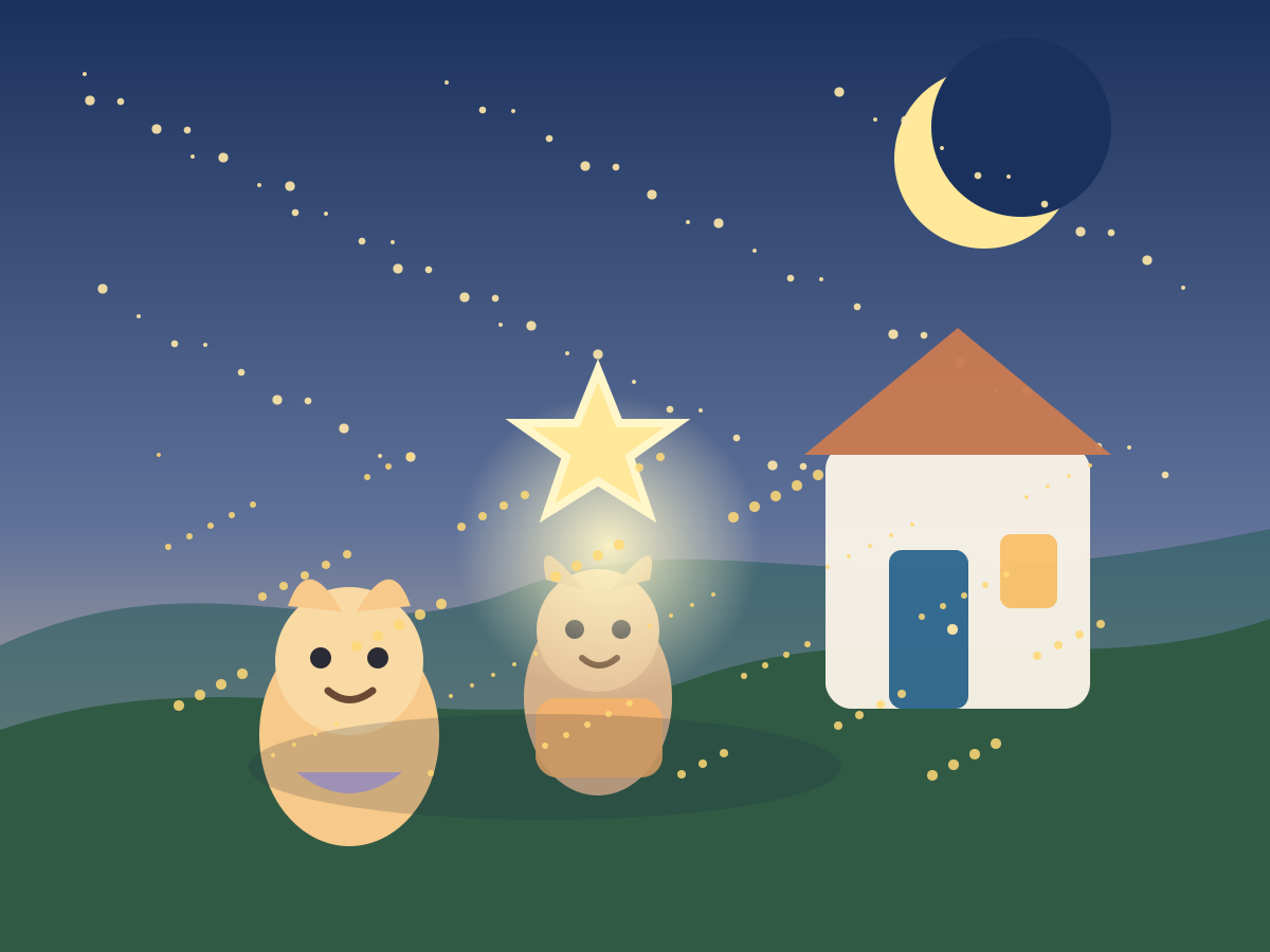 Illustrazione per Aurora, Nando e il carretto dei sogni piccoli